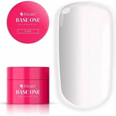 Silcare UV gél Base One pink modelovací 50 g