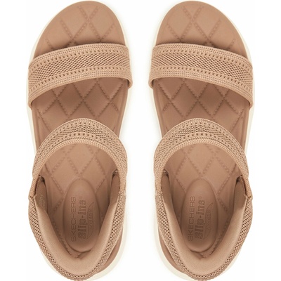 Skechers Slip-Ins Go Walk Arch Fit 2.0 Sandal Kennedy 140844-TAN