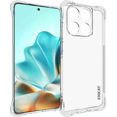 Motorola Edge 60 5G / Motorola Edge 60s 5G / Motorola Edge 60 Fusion 5G Прозрачен Удароустойчив Калъф ENKAY с Анти-Приплъзване + Скрийн Протектор