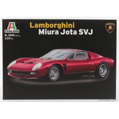 Italeri Lamborghini Miura Jota Svj 1972 / 1:24