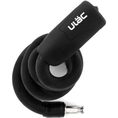 ULAC Велоключалка с кабел спирала Ulac Avenir Black