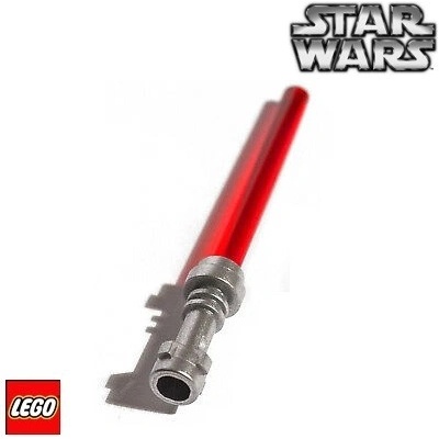 LEGO® 64567 LIGHTSABER I stříbrná rukojeť (star wars) Červená-Průhledná