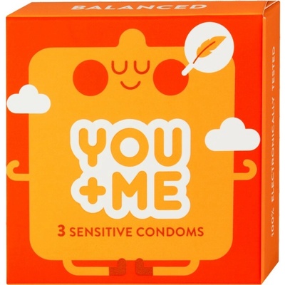 You Me Darling Sensitive kondomy 3 ks