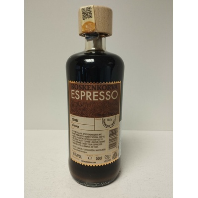 Koskenkorva Espresso 21% 0,5 l (holá láhev)