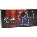 Crystalex Sklenice Claudia na koňak 250ml 6ks