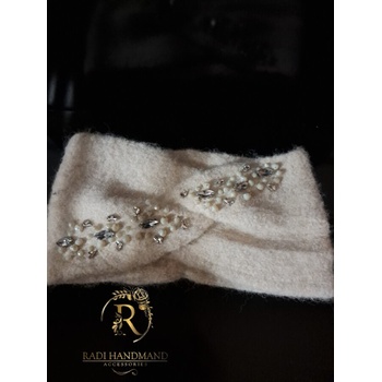 Radi handmade Лента за коса от мек мохер (927)