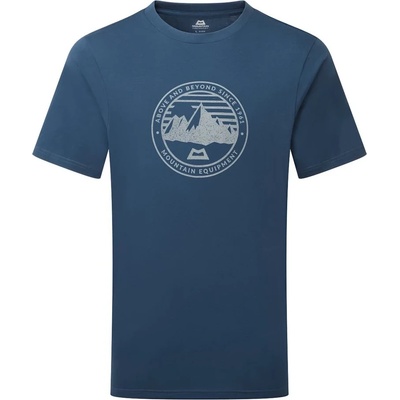 Mountain Equipment Мъжка тениска Mountain Equipment Roundel Tee T-shirt - Denim Blue (216-7804-0212)