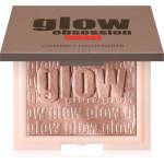 PUPA Milano Glow Obsession компактна озаряваща пудра цвят 002 - Rose Gold 6 гр