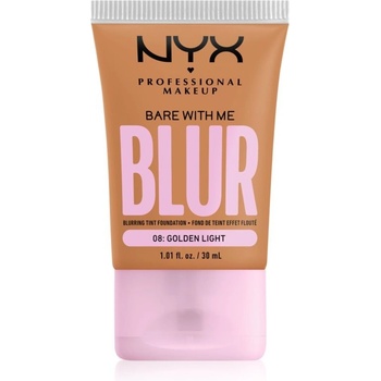 NYX Professional Makeup Bare With Me Blur Tint hydratační make-up 08 Golden Light 30 ml