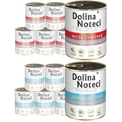 Dolina Noteci Premium jahňacie hovädzie mäso 24 x 800 g