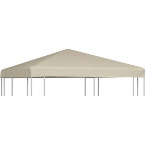 vidaXL Покрив за шатра, 310 г/м2, 3x3 м, бежов (44778) Палатка