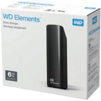 WD Elements 6TB, WDBWLG0060HBK-EESN