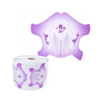 Molly Lac Šablony flexibilné fialové 100 ks