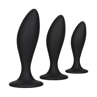 CalExotics Комплект силиконови анални разширители Anal Curve Kit