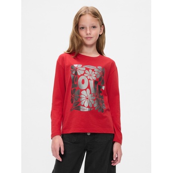 GAP Бебешка тениска GAP GAP | Cherven | Момичешки | 104/110