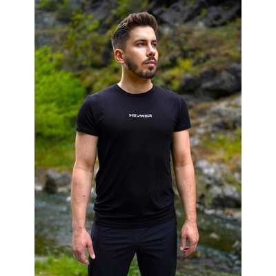 NEYWER pánské tričko s krátkým rukávem VPT205 černé