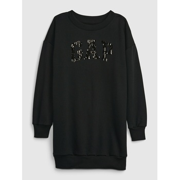 GAP Детска суитшърт рокля с лого GAP GAP | Cheren | Момичешки | 104/110