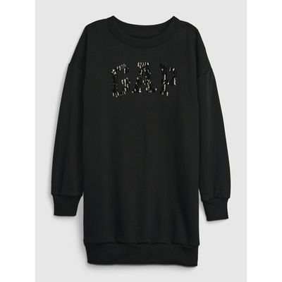 GAP Детска суитшърт рокля с лого GAP GAP | Cheren | Момичешки | 104/110