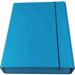 Ziemia Obiecana Bedcase box with elastic band light blue