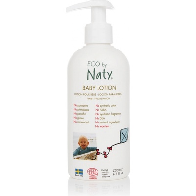 Naty Nature Babycare Eco tělové mléko 200 ml