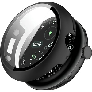 Techsuit Калъф с протектор за Google Pixel Watch 4 (45mm) - Techsuit Defense360 Pro - Черен
