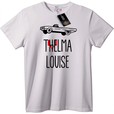 NOONEBRAND Тениска Thelma & Louise кола - M, White