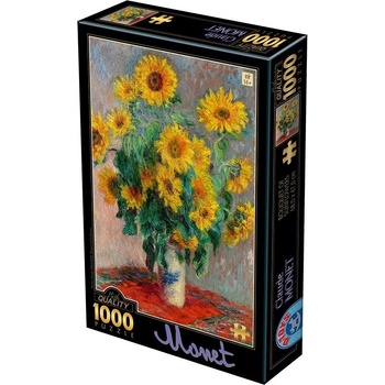 D Toys Monet: Bouquet of Sunflowers II 1000 dílků
