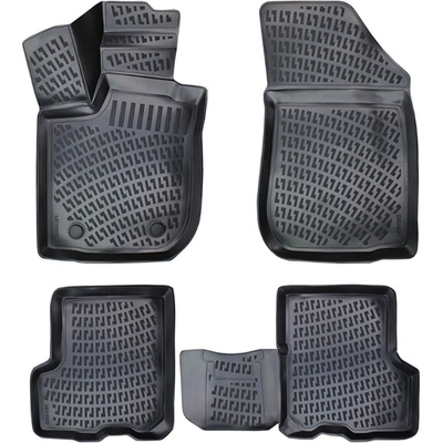 Rizline Гумени стелки RizLine съвместими с Dacia Logan 2 седан 12-21