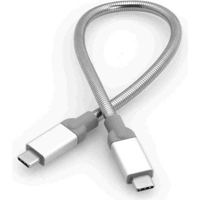 Verbatim 48867 USB (3.1), USB C- USB C, 0,3m, stříbrný