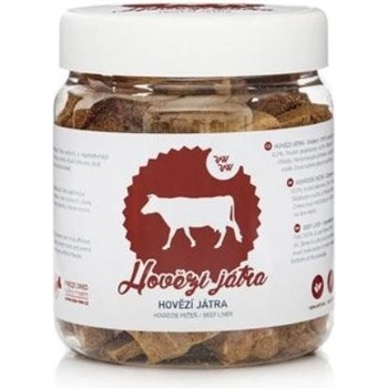 Raw Raw pochúťka mrazom sušená Hovädzia pečeň 90 g