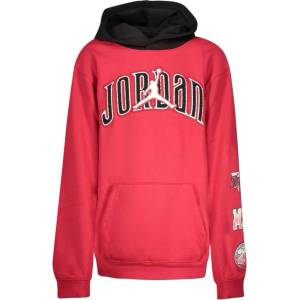 Nike Суитшърт с цип за деца jordan, Размер 13-15a, Цвят (95f209_ror78red)