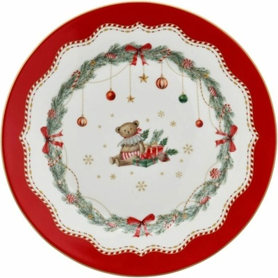 Isabelle Rose - Dezertný tanier Macko 19,5 cm - Happy Holidays