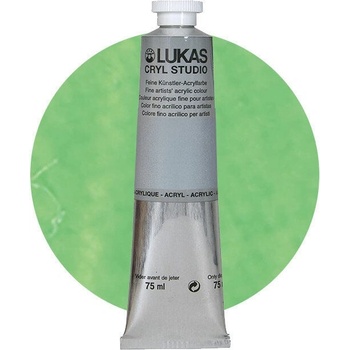 LUKAS Cryl Studio АКРИЛНА боя Fluorescent Green 75 ml 1 бр (46050010)