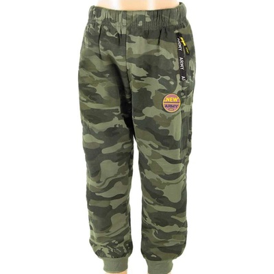 Dětské maskáčové tepláky Army