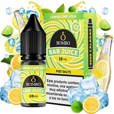 Bar Juice Lemon Lime Soda Ice Nic Salts 10ml