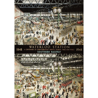 Gibsons Nádraží Waterloo 1000 dílků