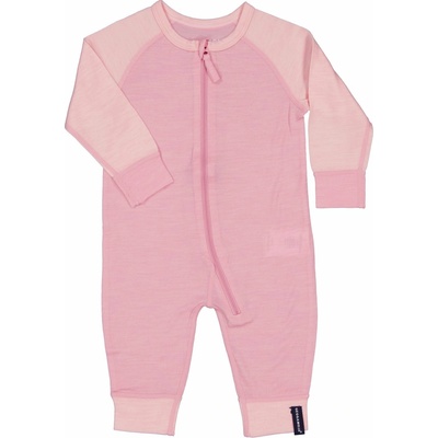 Detský overal z merino vlny Geggamoja ružový Pink