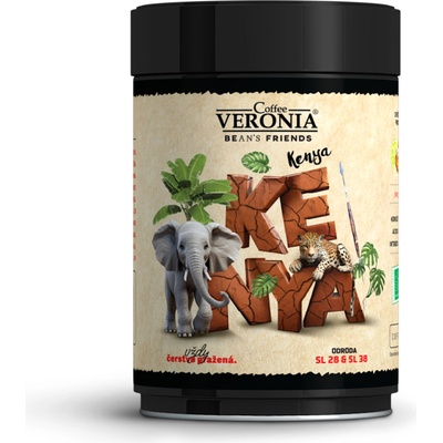 Coffee Veronia Bean's Friends Kenya Nyeri zrnková káva 200 g