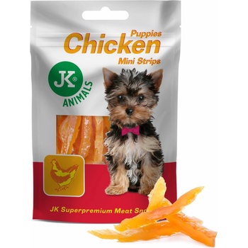 JK Dog Meat Snack Puppy Chicken Strips 50 g