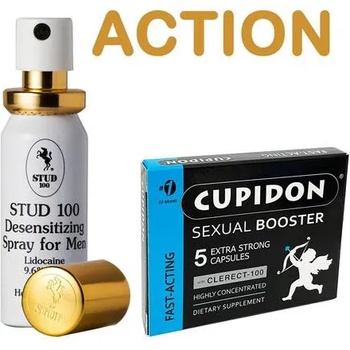 Image 1 of Спрей за задържане на еякулацията Stud 100 + КУПИДОН 5 таблетки