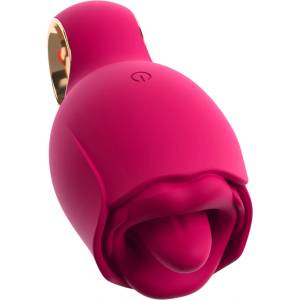 You2Toys Oral Fun - орален стимулатор за клитор с езиче (розов) - desirel
