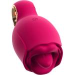 You2Toys Oral Fun - вибратор с езиче за клиторна стимулация (розов) - desirel