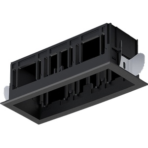 ELMARK Modena 3 МОДУЛНА КОНЗОЛА С РАМКА ЗА ВГР. ЧЕРНА (92mod3gr/bl)