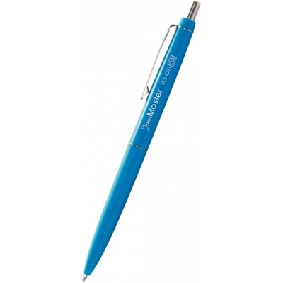 FlexOffice Автоматична химикалка FlexOffice 011 Joinmaster синя, синьо мастило, 0.5 mm