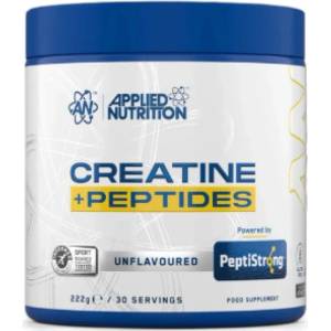 Applied Nutrition Creatine Monohydrate + Peptide | with PeptiStrong Fava Bean Hydrolysate [222 грама] Неовкусен
