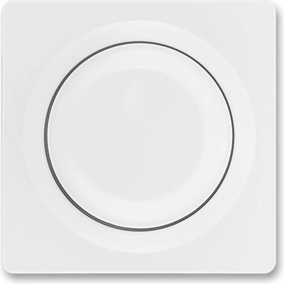 3294G-A00125 B1 Kryt stmívače s otočným ovladačem, jasně bílá, ABB Swing / Swing L