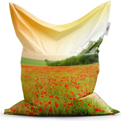 Sablio Sedací vak Pole vlčích makov 200x140 cm