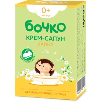 Image 1 of Бочко Бебешки крем-сапун Бочко - Лайка, 75 g