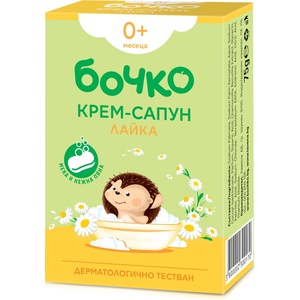 Бочко Бебешки крем-сапун Бочко - Лайка, 75 g - ozone