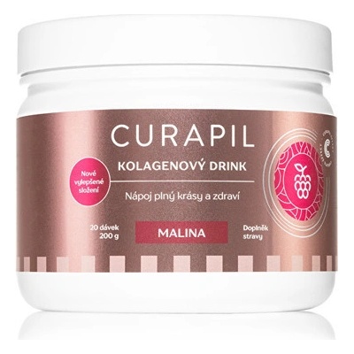 Curapil Kolagenový drink malina 200 g – Zboží Mobilmania